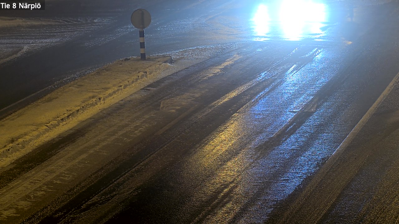 Weather Camera Image Väg 8 Närpes, Närpiö, Pohjanmaa