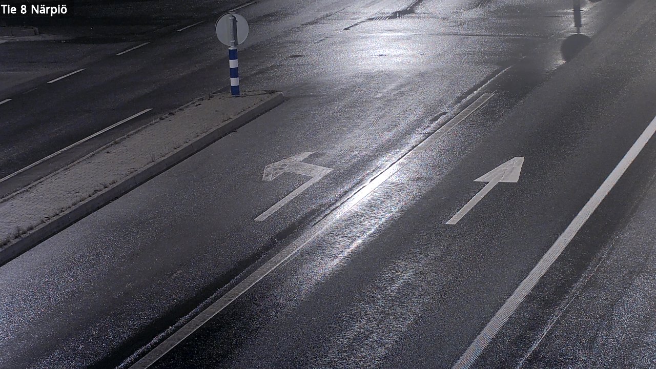 Weather Camera Image Road 8 Närpiö, Närpiö, Pohjanmaa