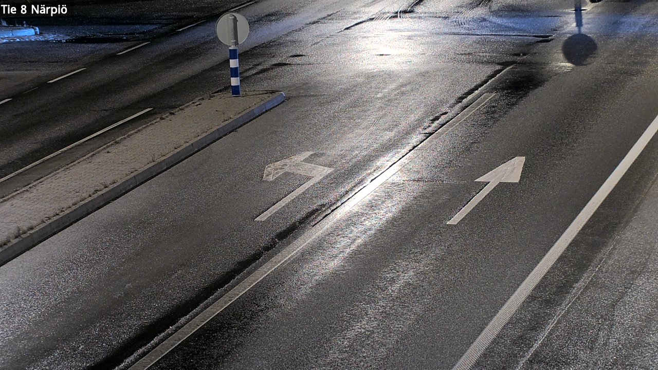 Weather Camera Image Road 8 Närpiö, Närpiö, Pohjanmaa