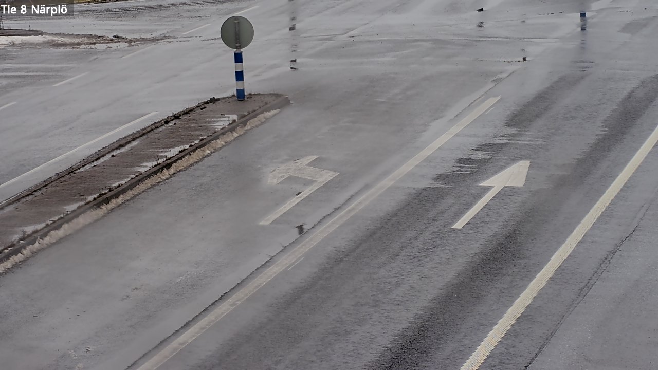 Weather Camera Image Väg 8 Närpes, Närpiö, Pohjanmaa
