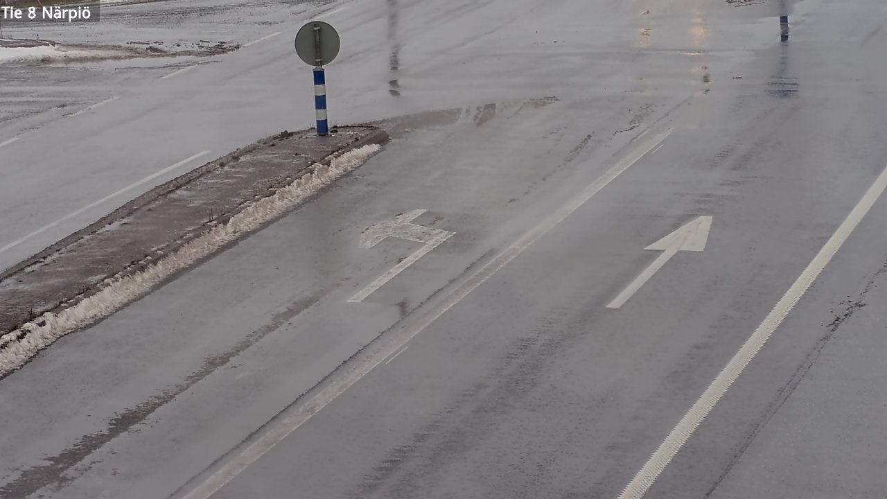 Weather Camera Image Väg 8 Närpes, Närpiö, Pohjanmaa