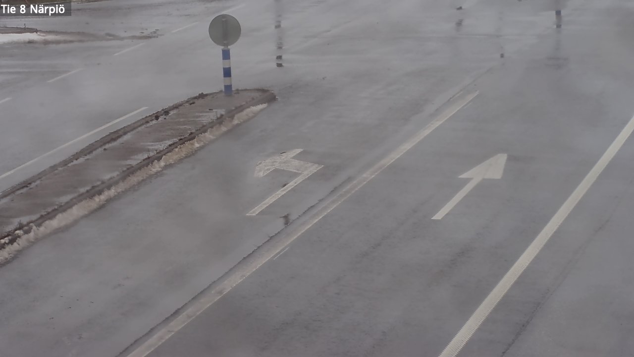 Weather Camera Image Väg 8 Närpes, Närpiö, Pohjanmaa