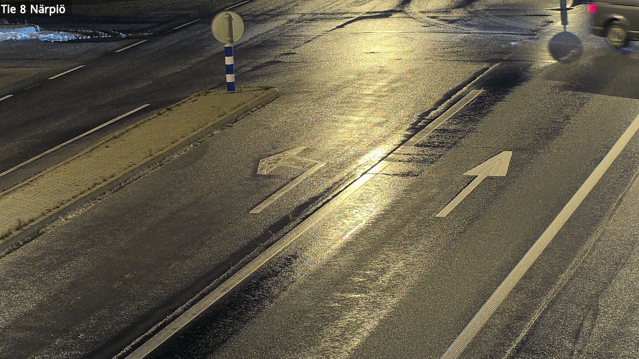 Weather Camera Image Väg 8 Närpes, Närpiö, Pohjanmaa