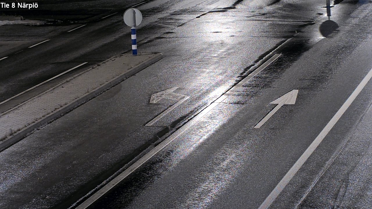Weather Camera Image Väg 8 Närpes, Närpiö, Pohjanmaa