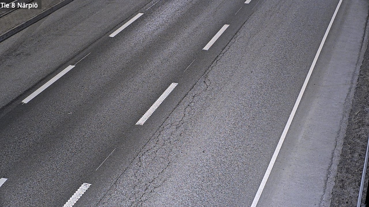 Weather Camera Image Road 8 Närpiö, Närpiö, Pohjanmaa