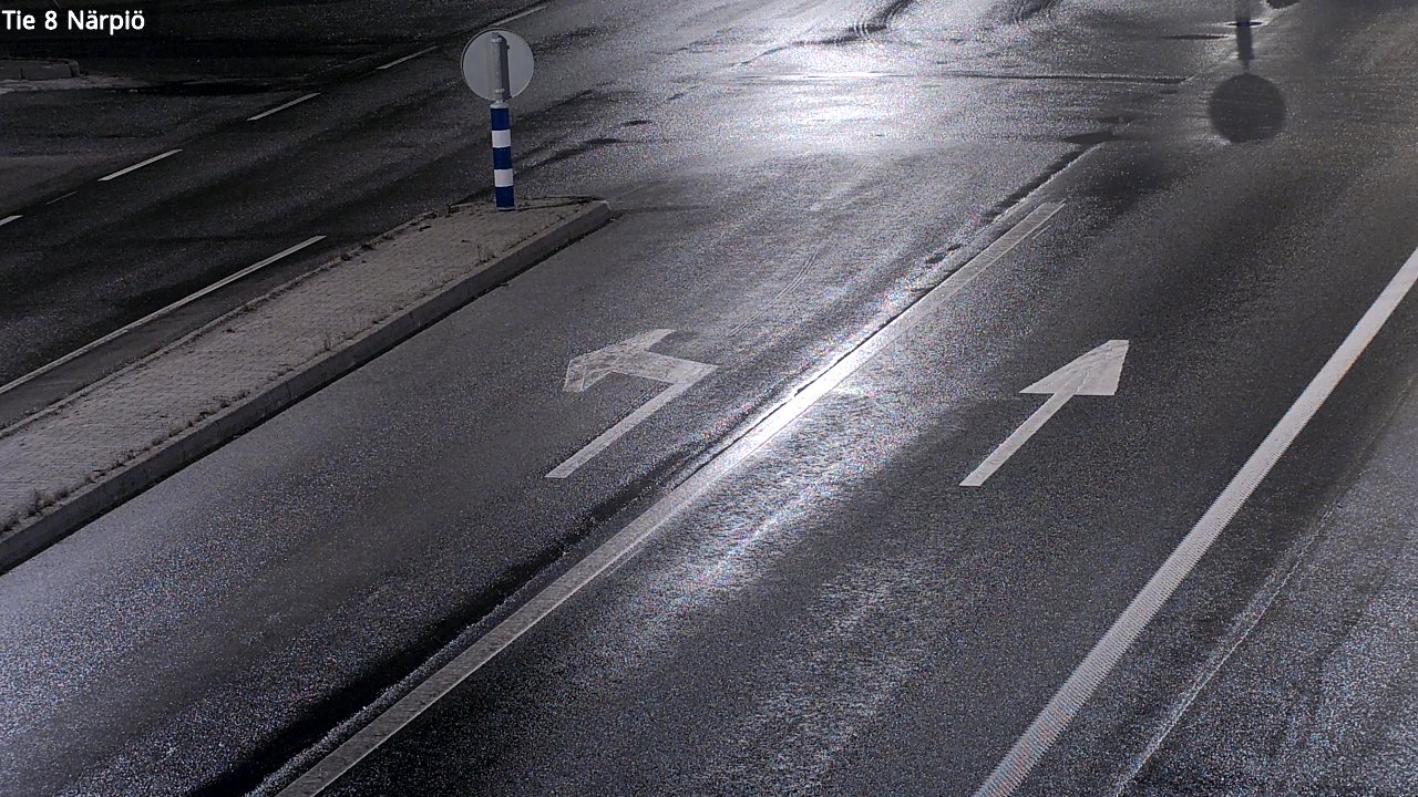Weather Camera Image Road 8 Närpiö, Närpiö, Pohjanmaa