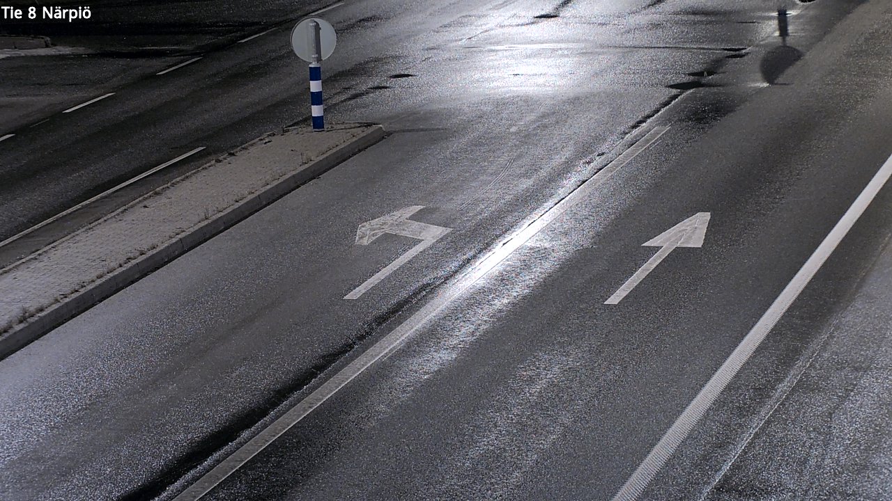 Weather Camera Image Road 8 Närpiö, Närpiö, Pohjanmaa