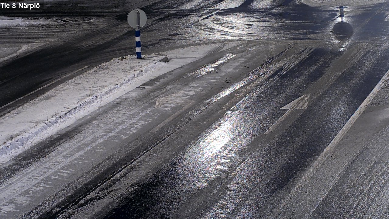 Weather Camera Image Väg 8 Närpes, Närpiö, Pohjanmaa