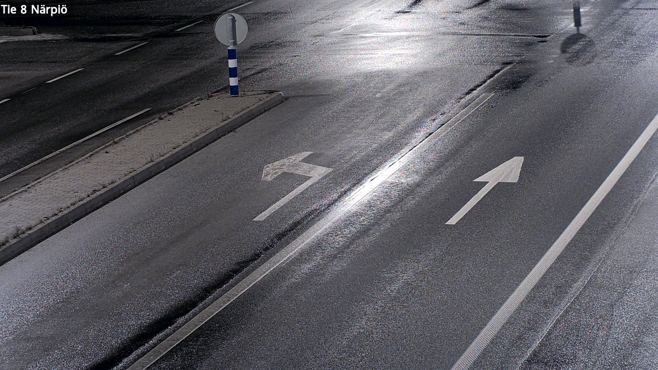 Weather Camera Image Road 8 Närpiö, Närpiö, Pohjanmaa