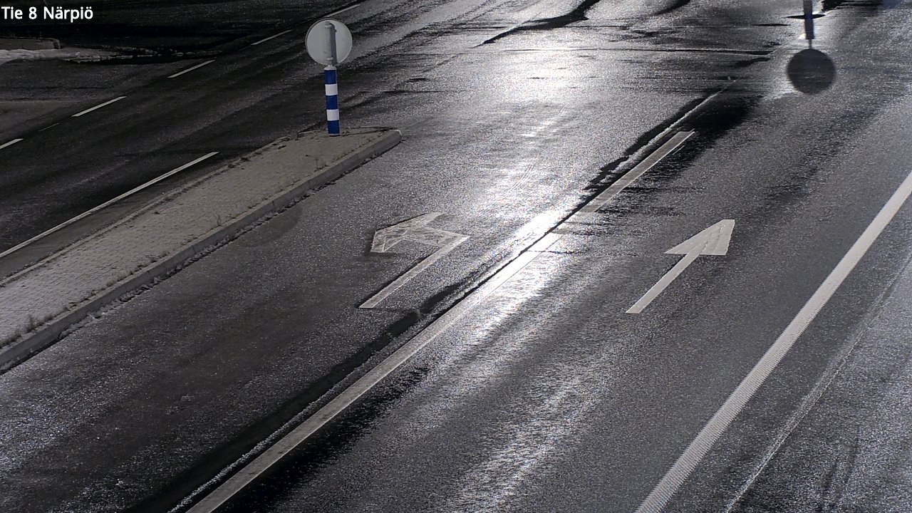 Weather Camera Image Väg 8 Närpes, Närpiö, Pohjanmaa