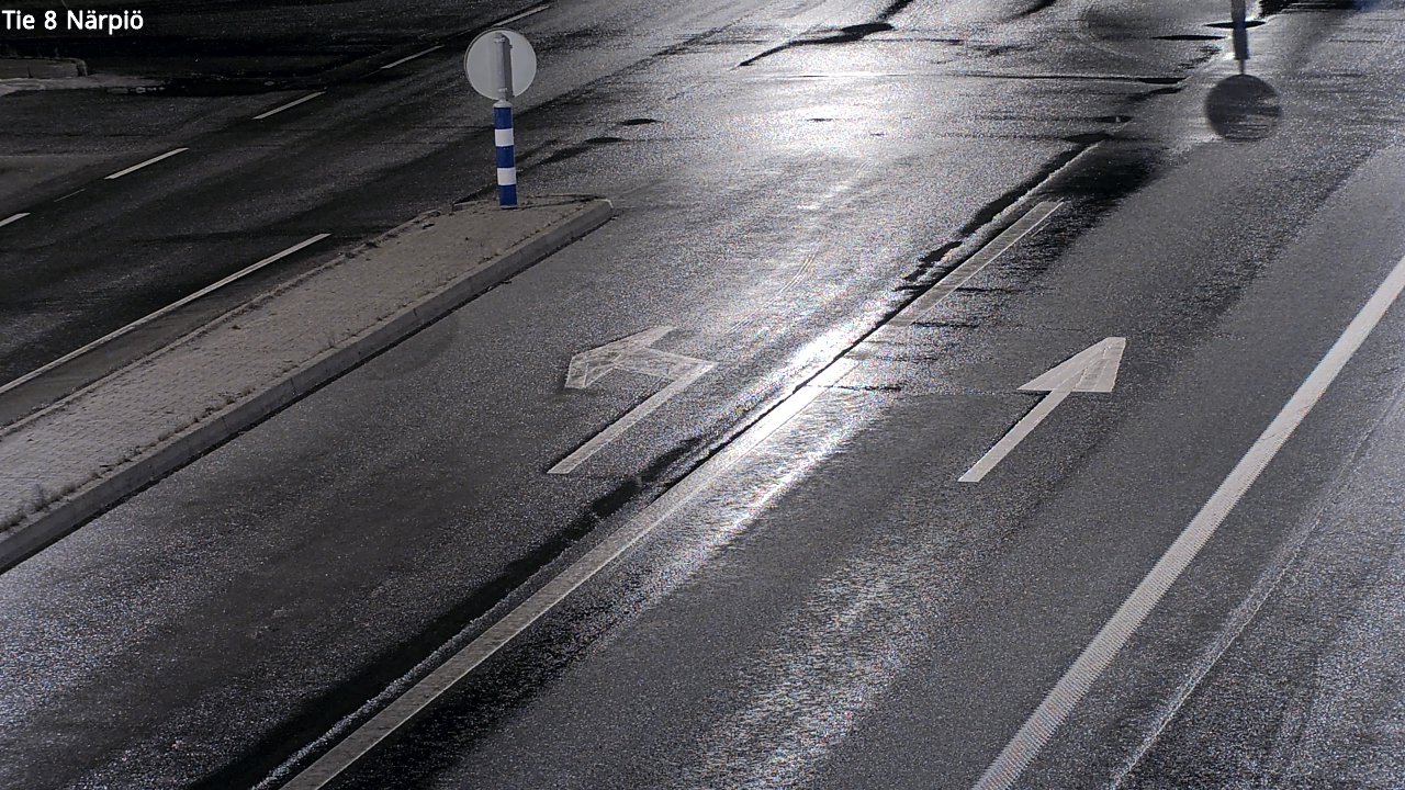 Weather Camera Image Väg 8 Närpes, Närpiö, Pohjanmaa