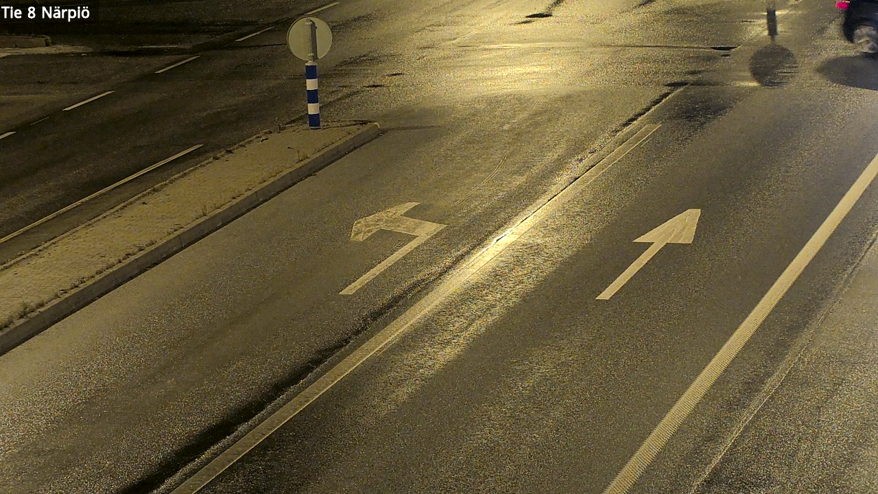 Weather Camera Image Road 8 Närpiö, Närpiö, Pohjanmaa
