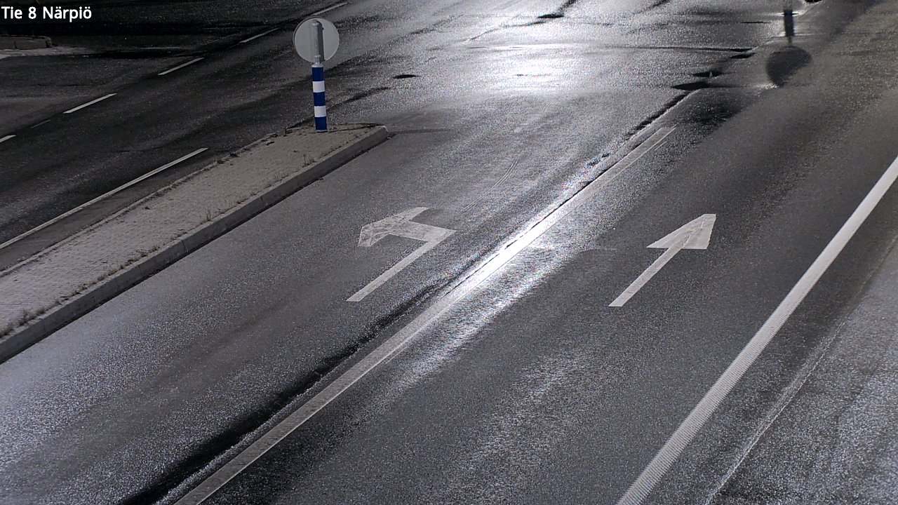 Weather Camera Image Road 8 Närpiö, Närpiö, Pohjanmaa