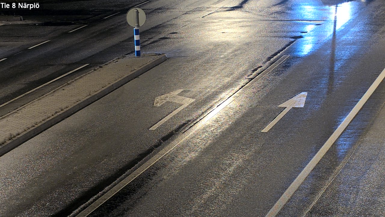 Weather Camera Image Väg 8 Närpes, Närpiö, Pohjanmaa