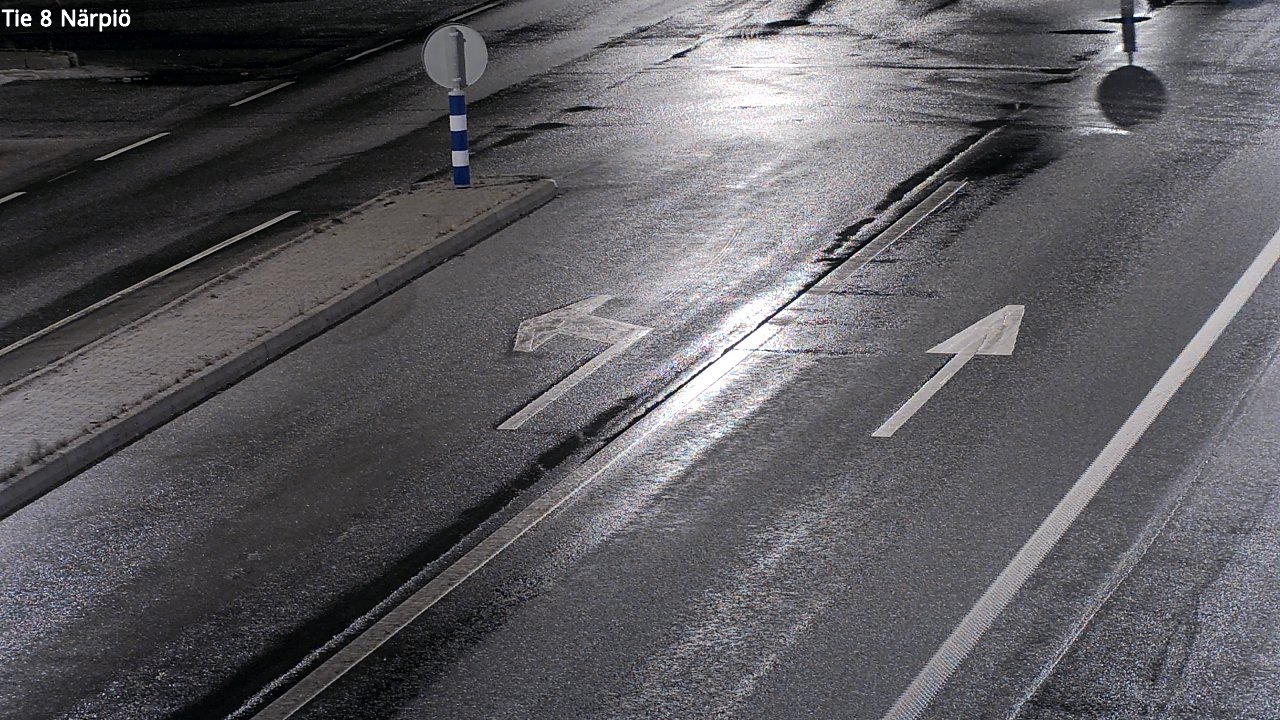 Weather Camera Image Väg 8 Närpes, Närpiö, Pohjanmaa