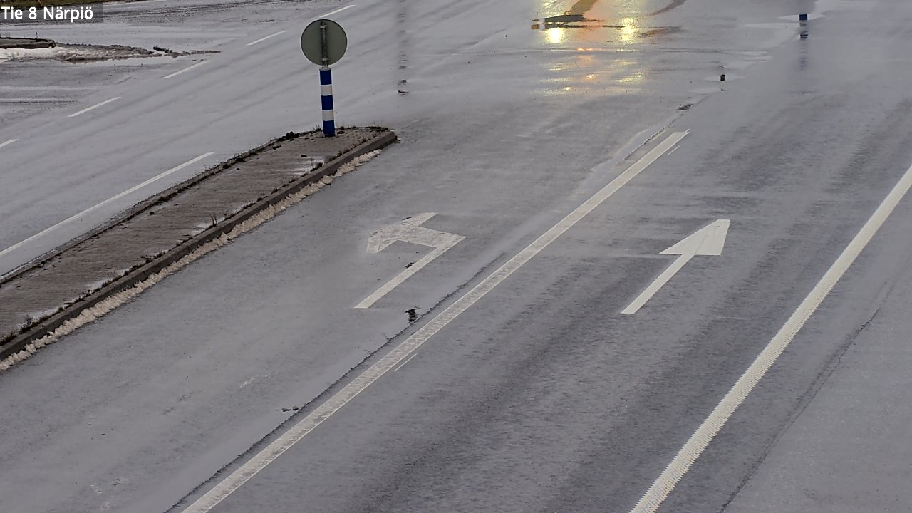 Weather Camera Image Väg 8 Närpes, Närpiö, Pohjanmaa