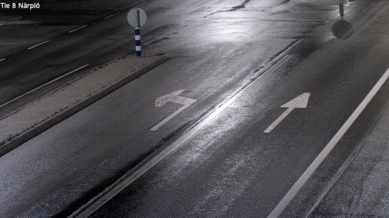 Weather Camera Image Road 8 Närpiö, Närpiö, Pohjanmaa