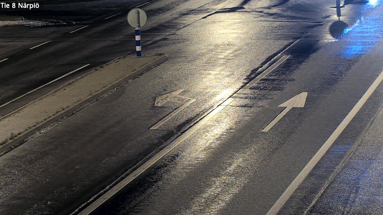 Weather Camera Image Väg 8 Närpes, Närpiö, Pohjanmaa