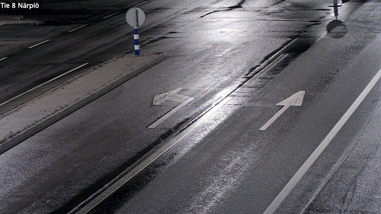 Weather Camera Image Väg 8 Närpes, Närpiö, Pohjanmaa