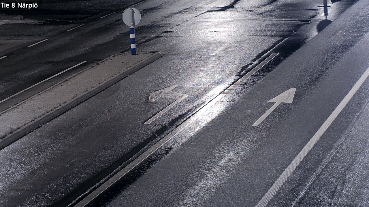 Weather Camera Image Väg 8 Närpes, Närpiö, Pohjanmaa