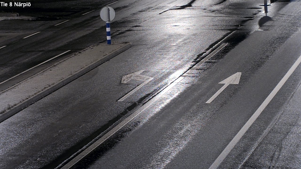 Weather Camera Image Väg 8 Närpes, Närpiö, Pohjanmaa