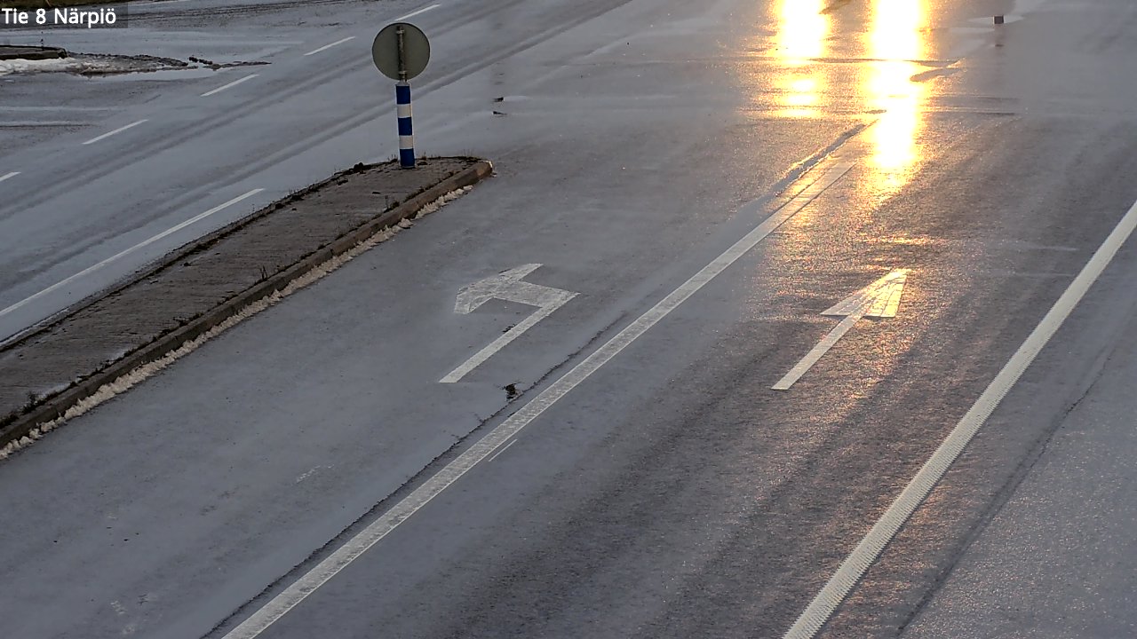 Weather Camera Image Väg 8 Närpes, Närpiö, Pohjanmaa