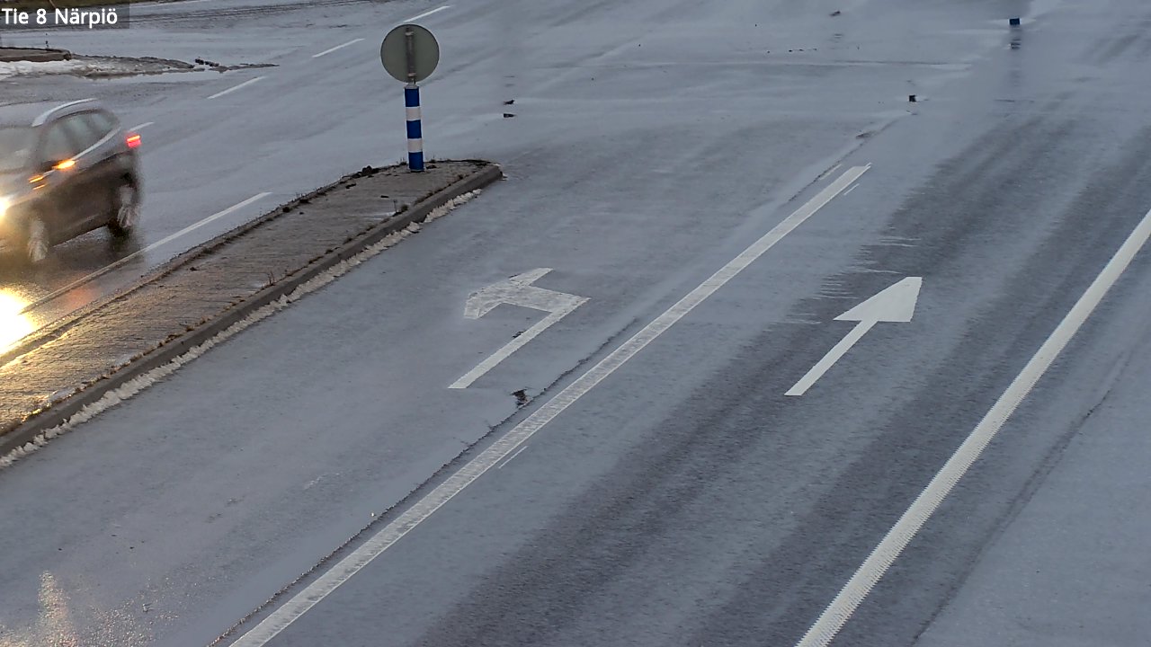 Weather Camera Image Väg 8 Närpes, Närpiö, Pohjanmaa
