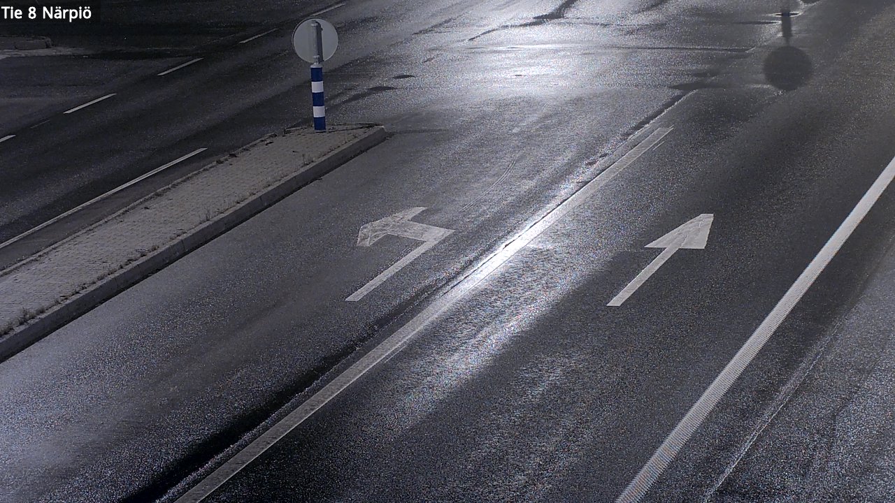 Weather Camera Image Road 8 Närpiö, Närpiö, Pohjanmaa