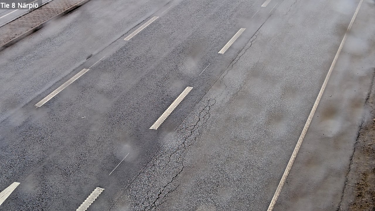 Weather Camera Image Road 8 Närpiö, Närpiö, Pohjanmaa