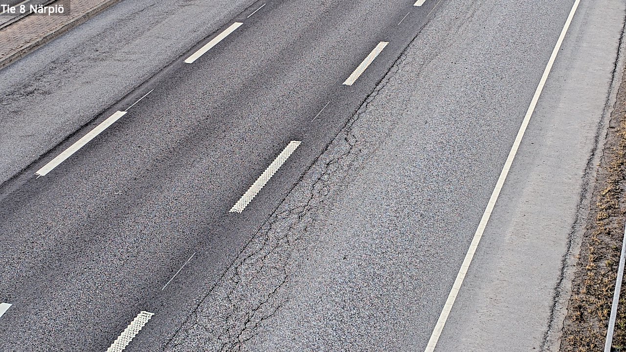 Weather Camera Image Road 8 Närpiö, Närpiö, Pohjanmaa