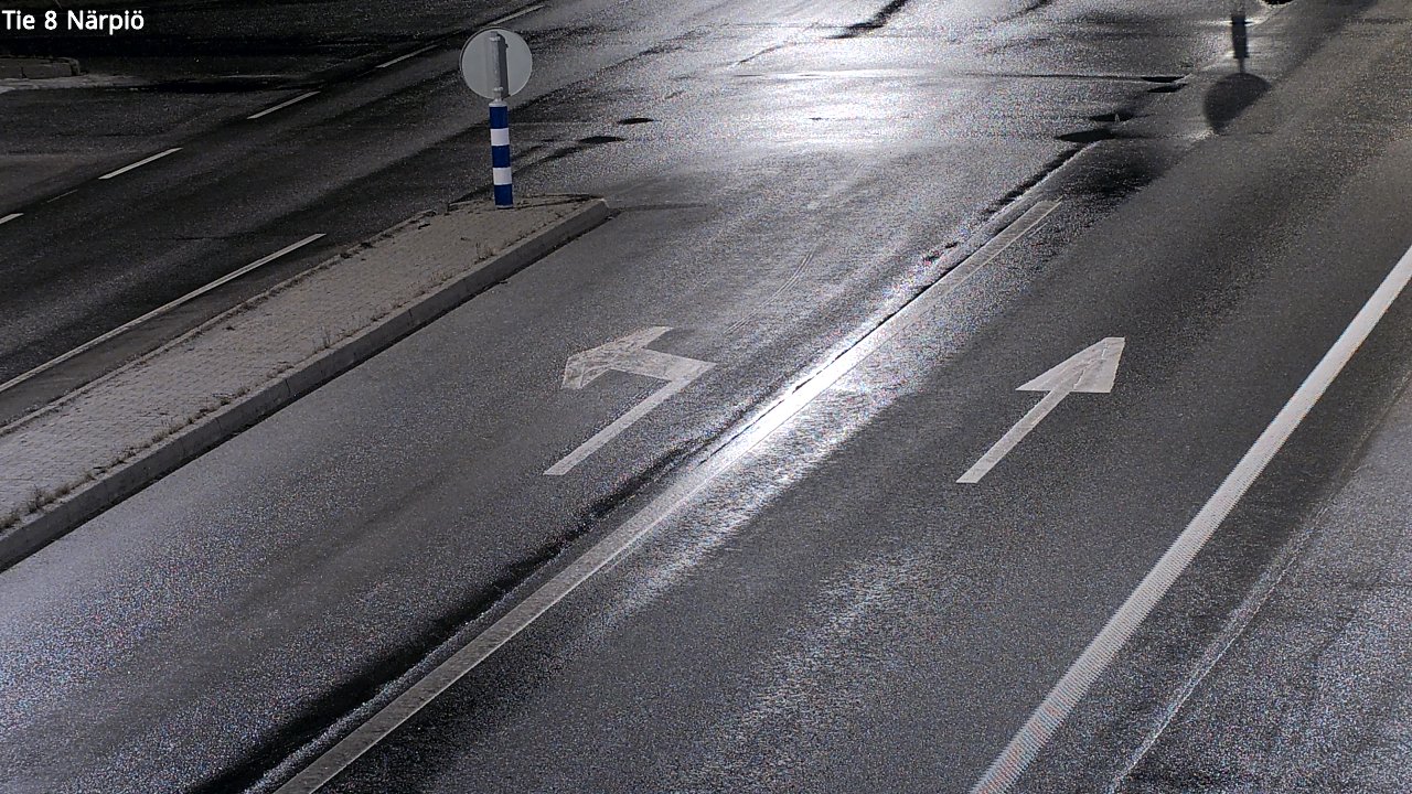 Weather Camera Image Road 8 Närpiö, Närpiö, Pohjanmaa