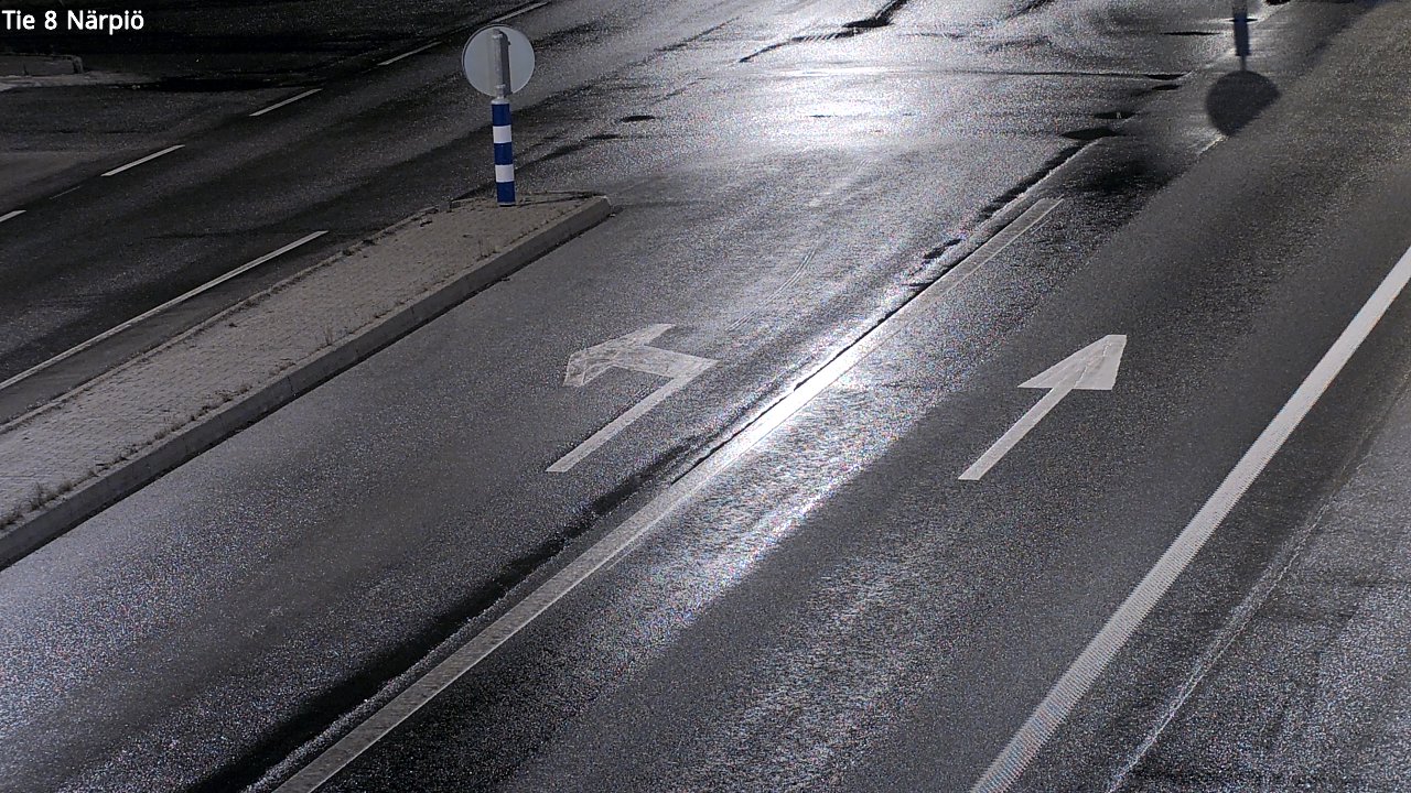 Weather Camera Image Road 8 Närpiö, Närpiö, Pohjanmaa