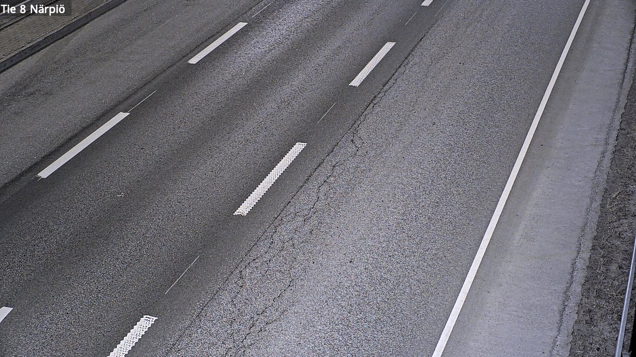 Weather Camera Image Road 8 Närpiö, Närpiö, Pohjanmaa