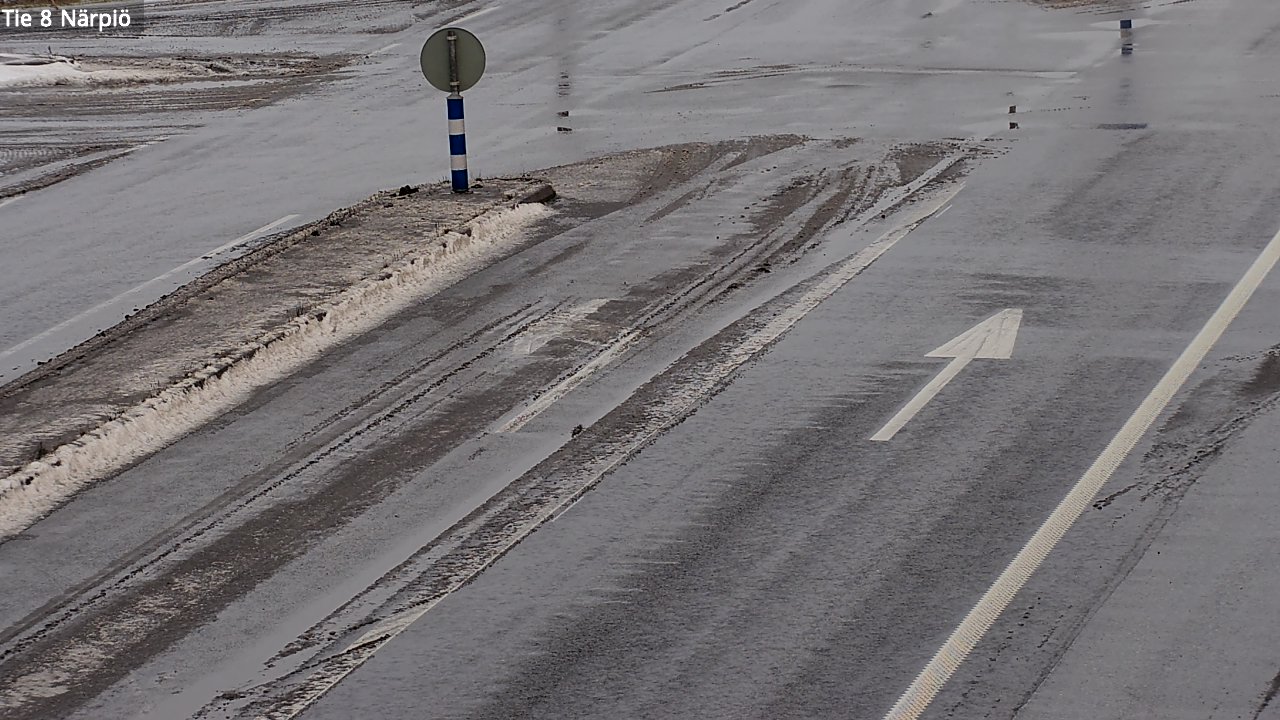 Weather Camera Image Väg 8 Närpes, Närpiö, Pohjanmaa