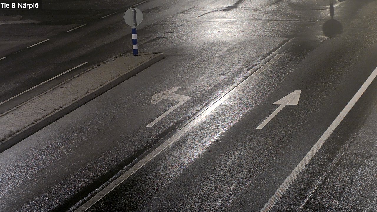 Weather Camera Image Road 8 Närpiö, Närpiö, Pohjanmaa