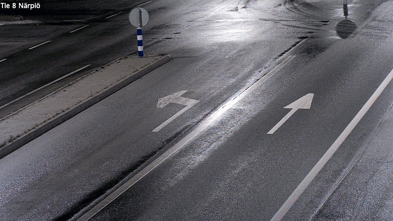 Weather Camera Image Road 8 Närpiö, Närpiö, Pohjanmaa