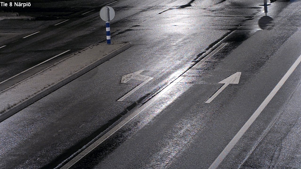 Weather Camera Image Väg 8 Närpes, Närpiö, Pohjanmaa