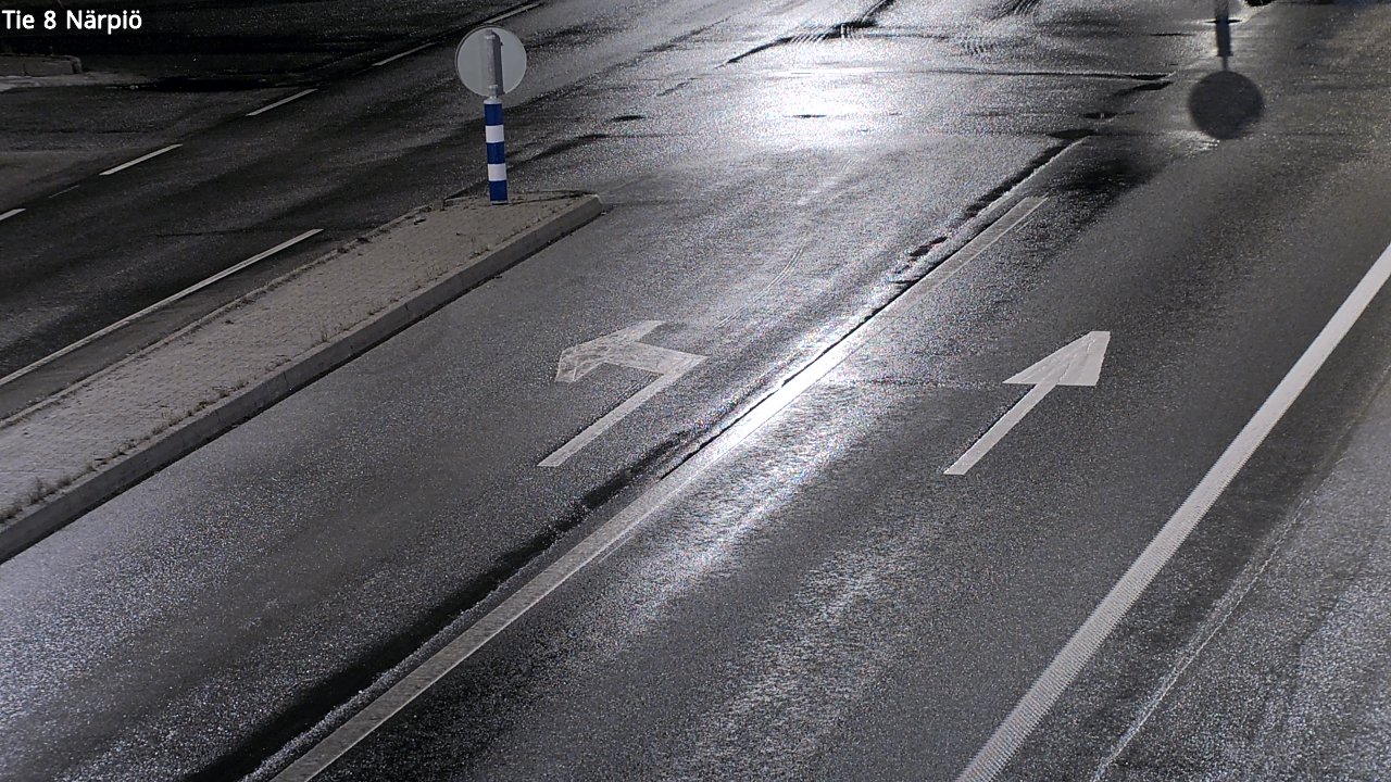 Weather Camera Image Road 8 Närpiö, Närpiö, Pohjanmaa
