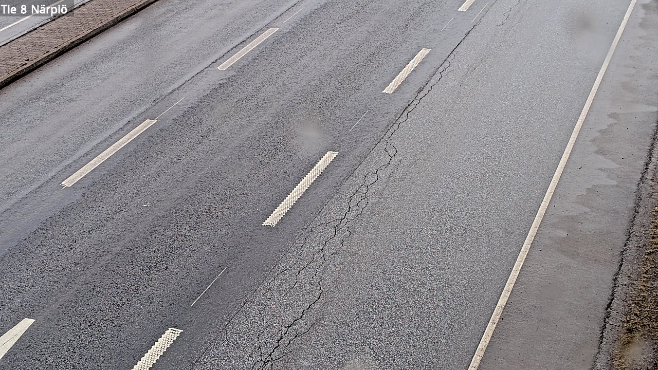 Weather Camera Image Road 8 Närpiö, Närpiö, Pohjanmaa
