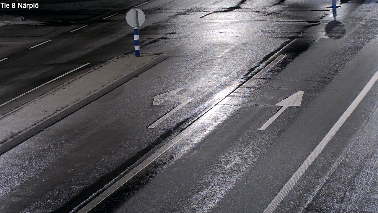 Weather Camera Image Väg 8 Närpes, Närpiö, Pohjanmaa
