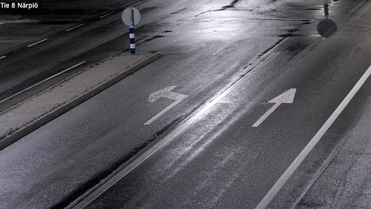 Weather Camera Image Road 8 Närpiö, Närpiö, Pohjanmaa