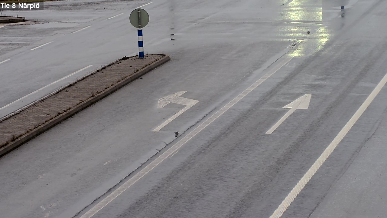 Weather Camera Image Väg 8 Närpes, Närpiö, Pohjanmaa
