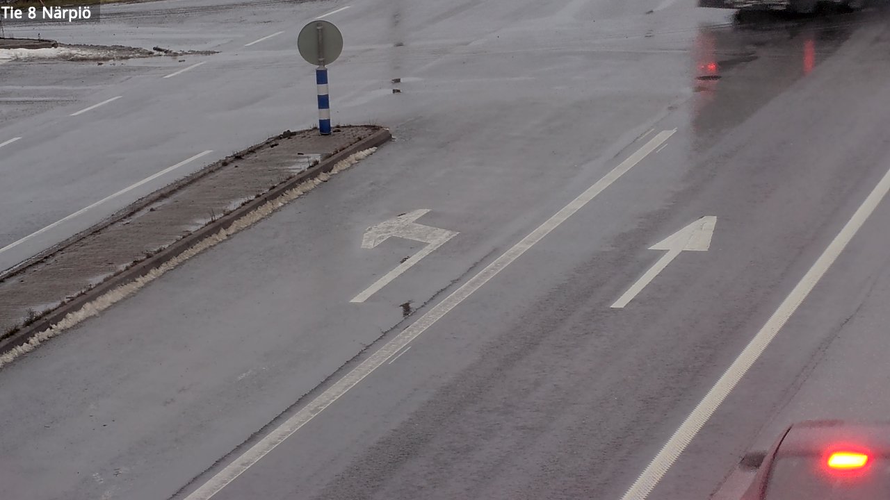 Weather Camera Image Väg 8 Närpes, Närpiö, Pohjanmaa
