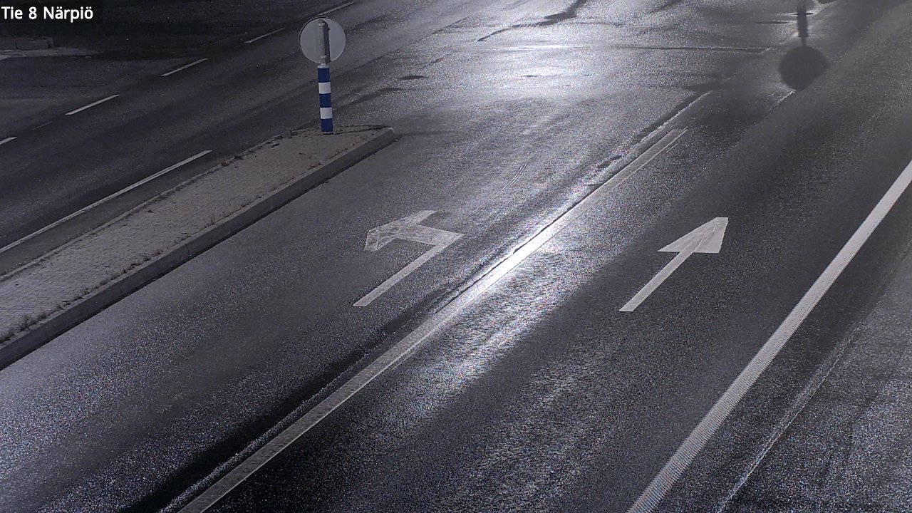 Weather Camera Image Road 8 Närpiö, Närpiö, Pohjanmaa
