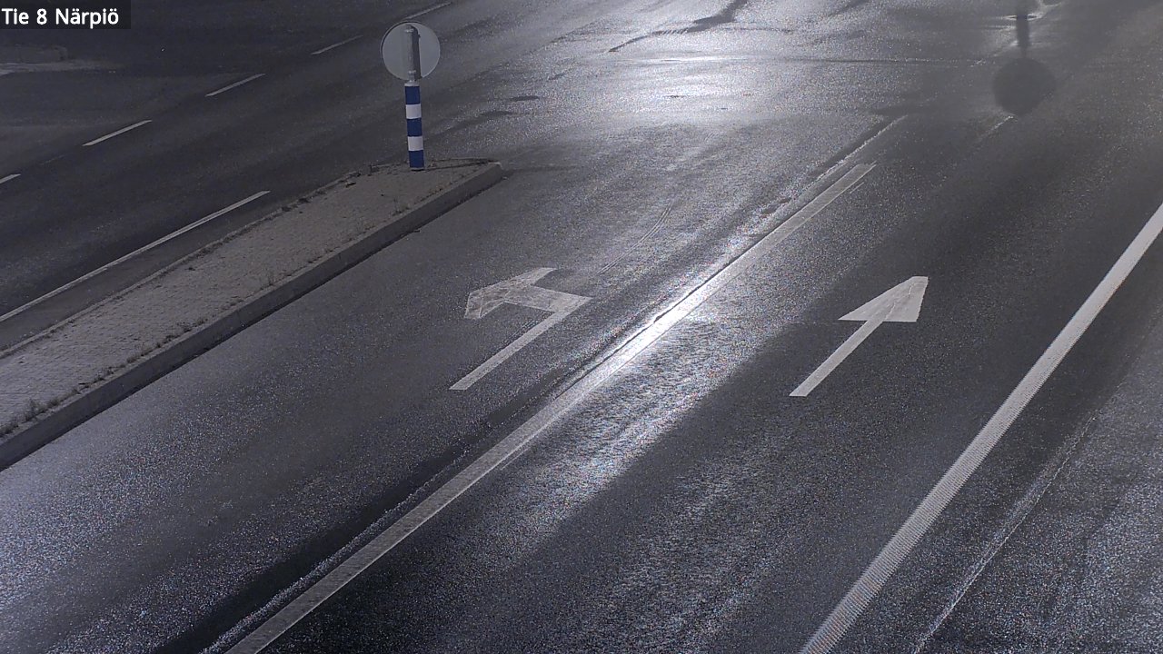 Weather Camera Image Road 8 Närpiö, Närpiö, Pohjanmaa