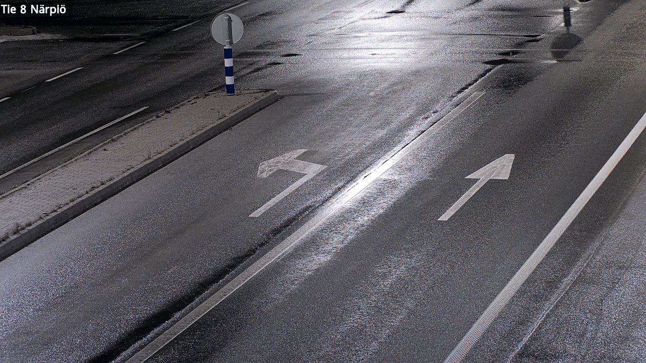 Weather Camera Image Road 8 Närpiö, Närpiö, Pohjanmaa