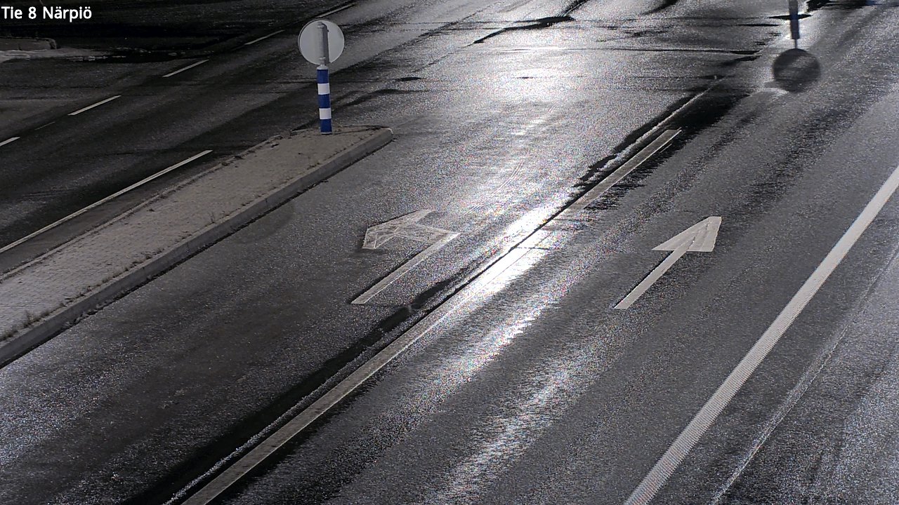 Weather Camera Image Väg 8 Närpes, Närpiö, Pohjanmaa