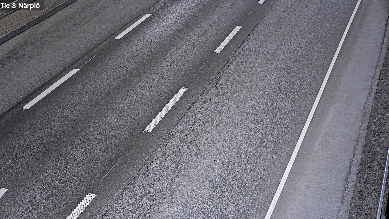 Weather Camera Image Road 8 Närpiö, Närpiö, Pohjanmaa