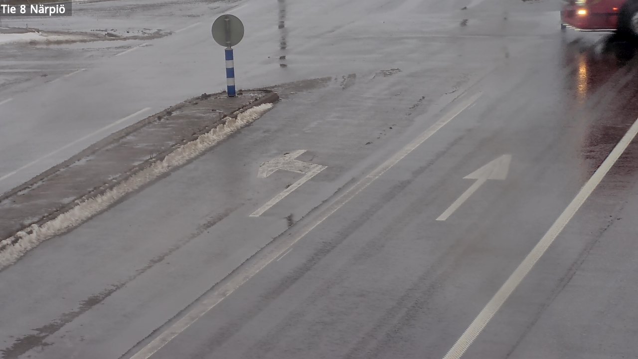 Weather Camera Image Väg 8 Närpes, Närpiö, Pohjanmaa