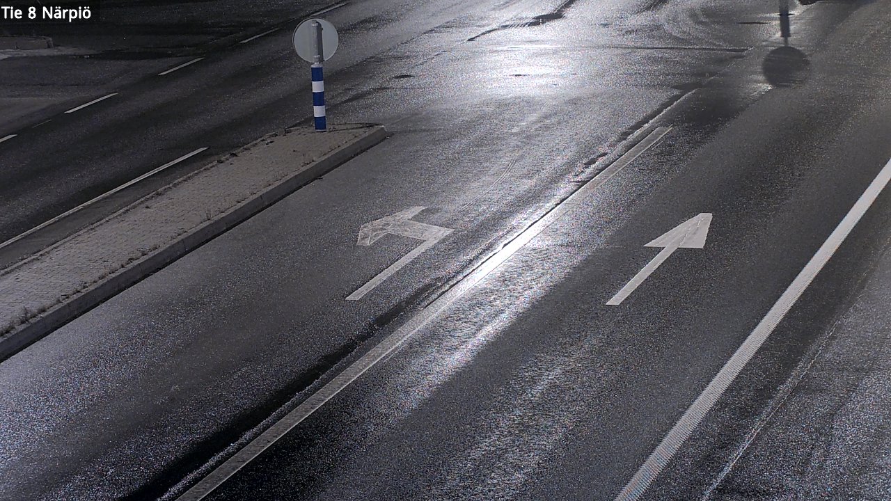 Weather Camera Image Road 8 Närpiö, Närpiö, Pohjanmaa